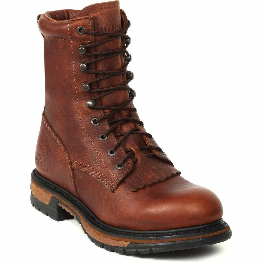 Rocky Men's 8 in. Original Ride Round Toe Waterproof Western Boots, FQ0002723 4 Rocky Men's 8 in. Original Ride Round Toe Waterproof Western Boots, FQ0002723 - Image 2