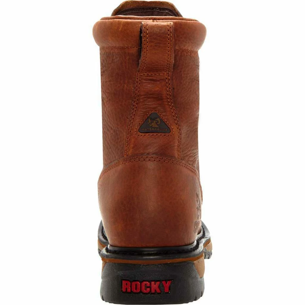 Rocky Men's 8 in. Original Ride Round Toe Waterproof Western Boots, FQ0002723 10 Rocky Men's 8 in. Original Ride Round Toe Waterproof Western Boots, FQ0002723 - Image 8