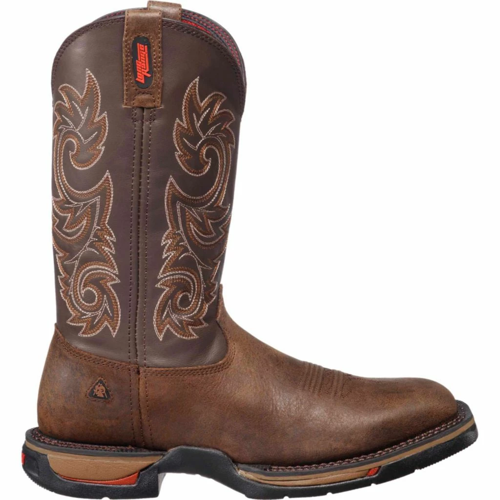 Rocky Men's Long Range Steel Toe Waterproof Pull-On Western Boots, FQ0006654 4 Rocky Men's Long Range Steel Toe Waterproof Pull-On Western Boots, FQ0006654 - Image 2