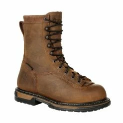 Rocky Men's 9 in. LTT Iron Clad Waterproof Work Boots, FQ0005698
