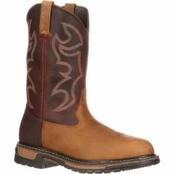 Rocky Men's 11 in. Original Ride Pull-on Western Boots
