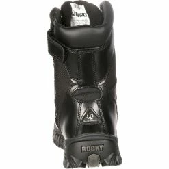 Rocky Men's 8 in. Black Alpha Force Waterproof Lace-Up Boot 13 Rocky Men's 8 in. Black Alpha Force Waterproof Lace-Up Boot -Rocky Sales Store 1310092 A4