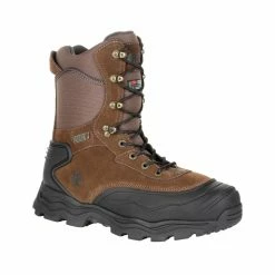 Rocky Men's Multitrax Insulated Outdoor Boots, Waterproof, Brown and Black, RKS0417