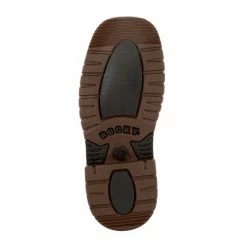 Rocky Boys' Kids' FLX Ride Western Boots, Denim Brown -Rocky Sales Store 1449462 A5