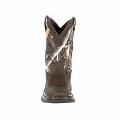 Rocky Unisex Kids FLX Ride Waterproof Western Boots, Brown Realtree Camo, RKW0258C -Rocky Sales Store 1449526 A3