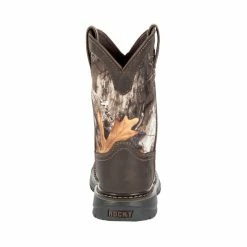 Rocky Unisex Kids FLX Ride Waterproof Western Boots, Brown Realtree Camo, RKW0258C -Rocky Sales Store 1449526 A5