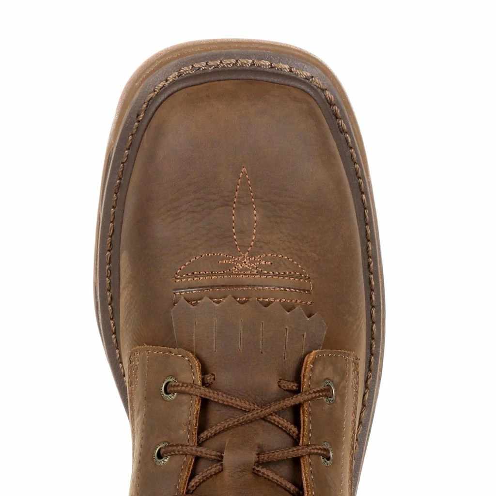 Rocky Men's Iron Skull Waterproof Lacer Western Boots, Brown, RKW0286 5 Rocky Men's Iron Skull Waterproof Lacer Western Boots, Brown, RKW0286 - Image 3