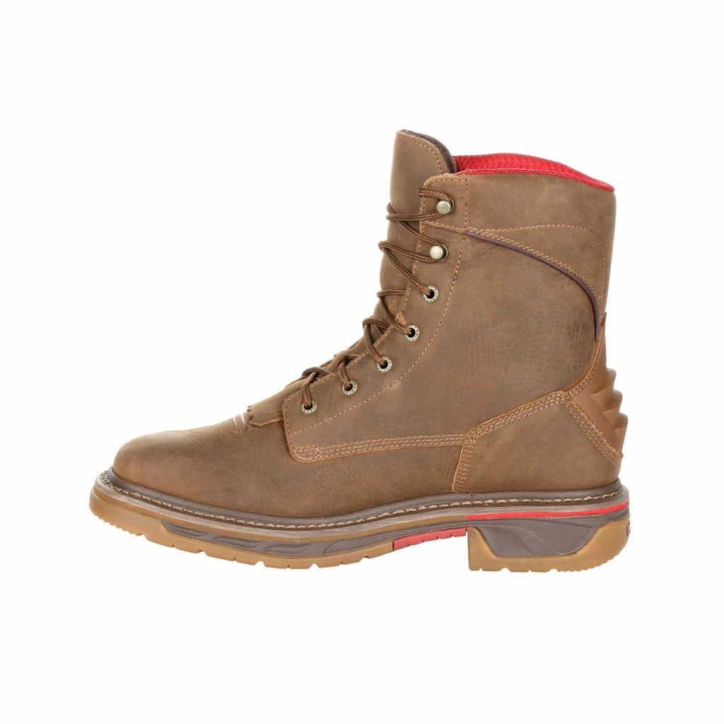 Rocky Men's Iron Skull Waterproof Lacer Western Boots, Brown, RKW0286 9 Rocky Men's Iron Skull Waterproof Lacer Western Boots, Brown, RKW0286 - Image 7