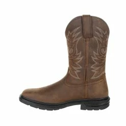 Rocky Men's 11 in. WorkSmart Waterproof Western Boots, RKW0294 -Rocky Sales Store 1449668 A6