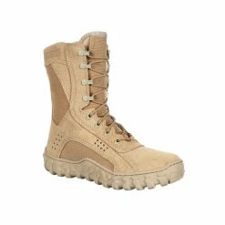 Rocky Unisex Tactical Military Boots in Desert Tan