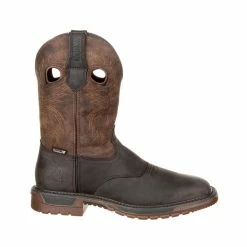 Rocky Men's Crazy Horse Original Ride FLX Steel Toe Waterproof Western Boots, RKW0234 13 Rocky Men's Crazy Horse Original Ride FLX Steel Toe Waterproof Western Boots, RKW0234 -Rocky Sales Store 1453963 A4