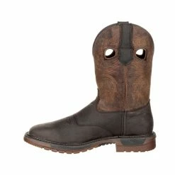 Rocky Men's Crazy Horse Original Ride FLX Steel Toe Waterproof Western Boots, RKW0234 15 Rocky Men's Crazy Horse Original Ride FLX Steel Toe Waterproof Western Boots, RKW0234 -Rocky Sales Store 1453963 A6