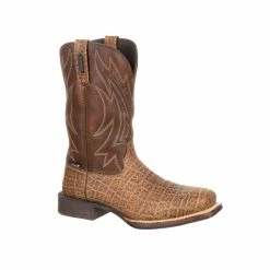 Rocky Men's Dakota Ridge Steel Toe Waterproof Pull-On Western Boots, RKW0242