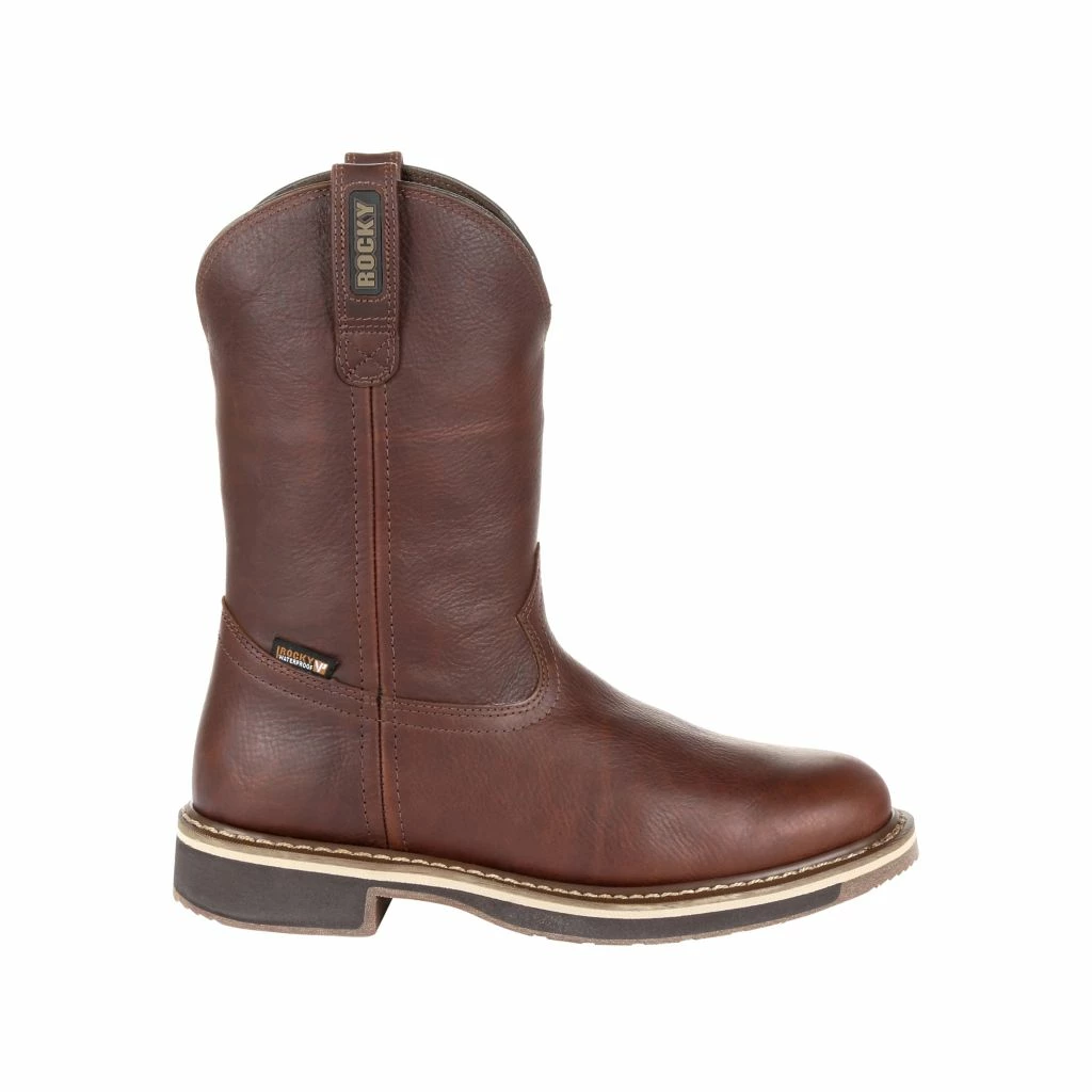 Rocky Men's Cody Waterproof Pull-On Western Boot, Rkw0250 7 Rocky Men's Cody Waterproof Pull-On Western Boot, Rkw0250 - Image 5